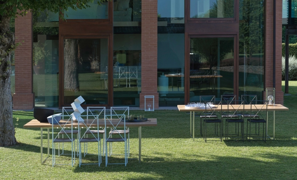 Stuhl für draußen FlexForm Moka