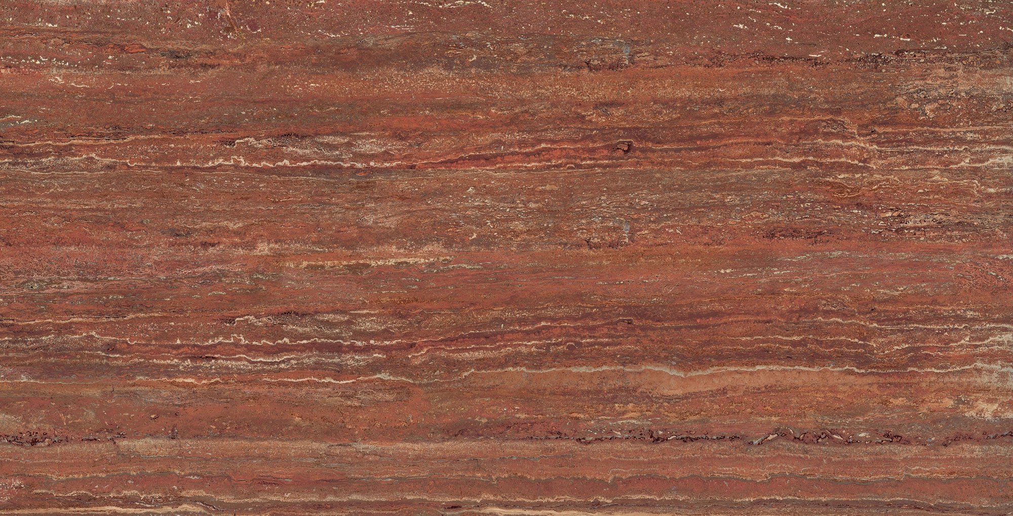 Italgraniti Travertino Rosso Vein Cut Sq. 160X80 TR07GA