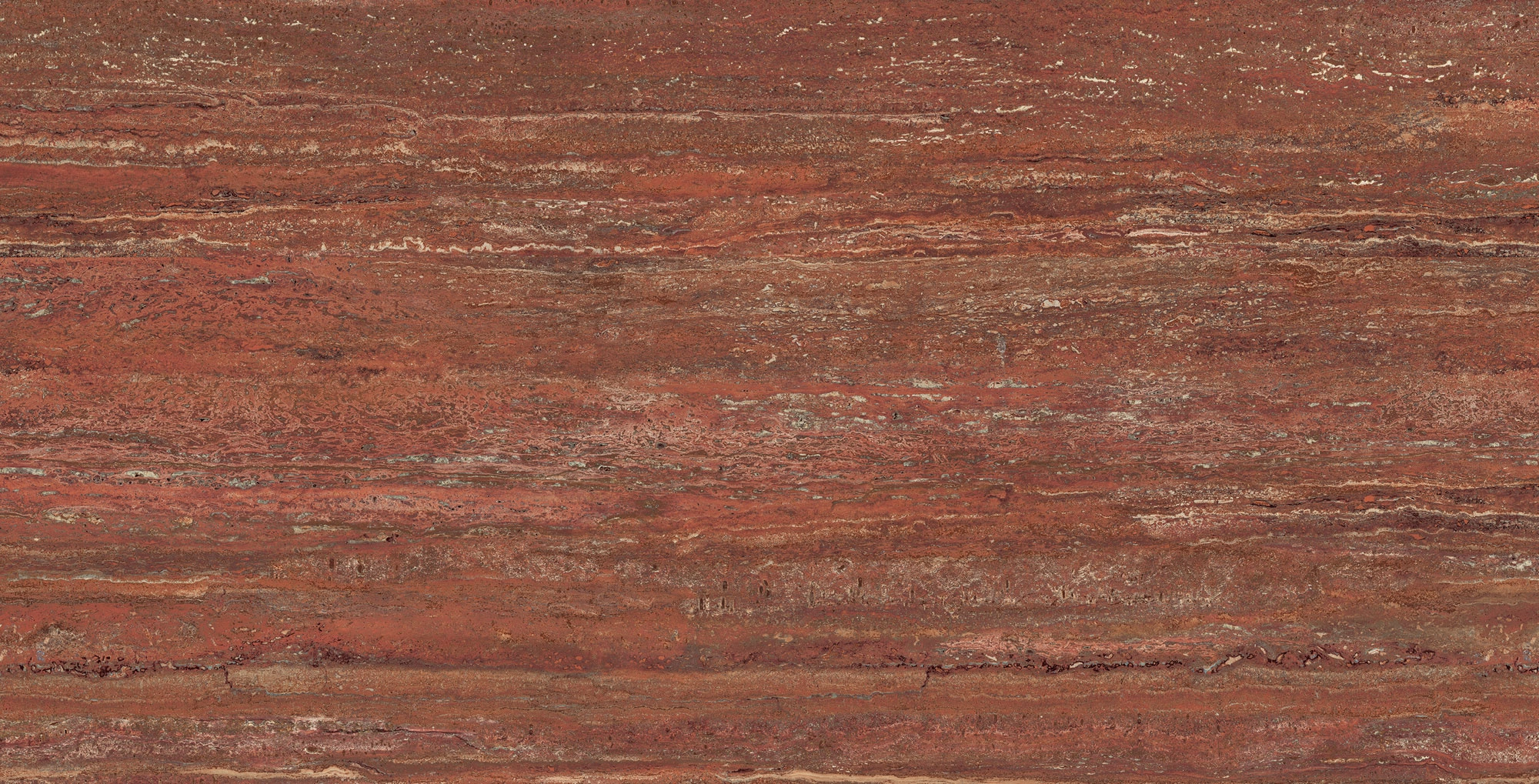 Italgraniti Travertino Rosso Vein Cut Sq. 160X80 TR07GA