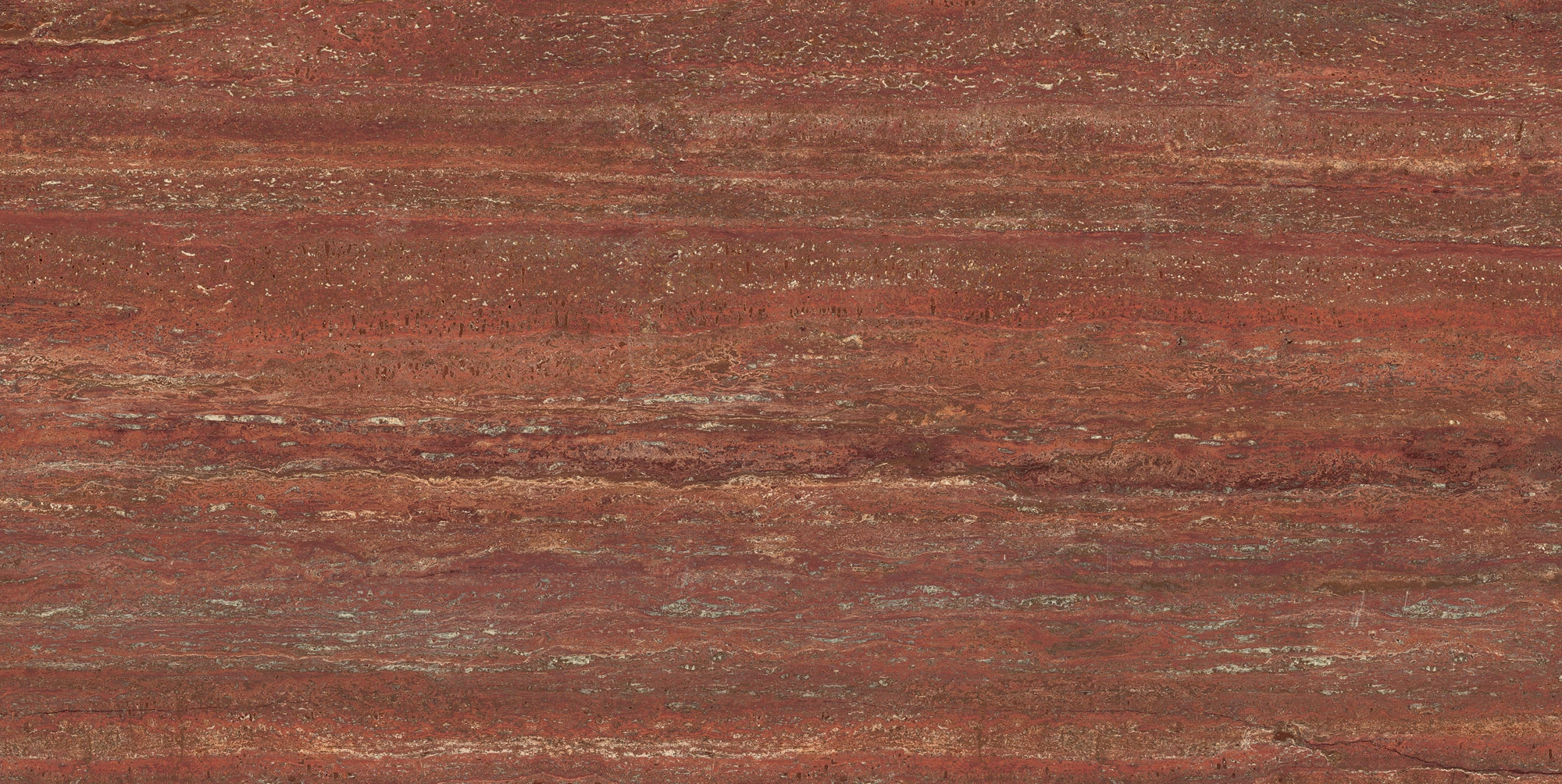 Italgraniti Travertino Rosso Vein Cut Sq. 160X80 TR07GA