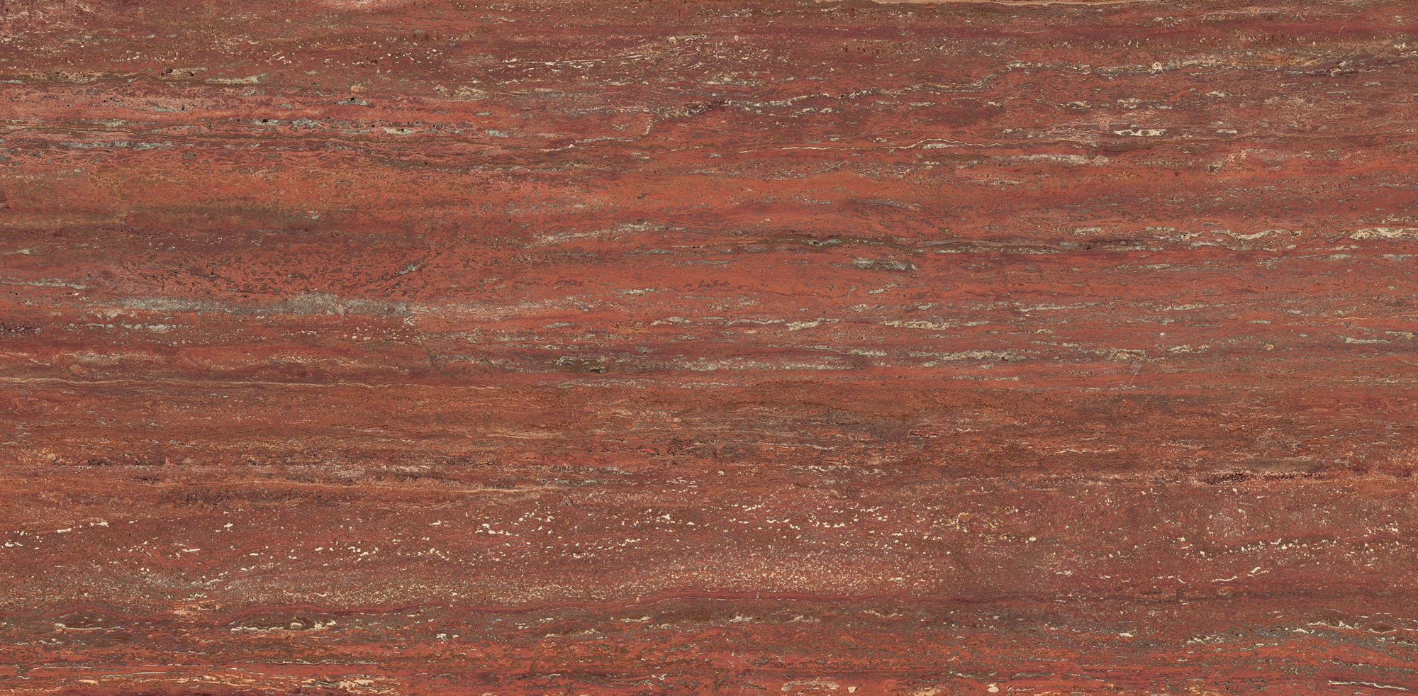 Italgraniti Travertino Rosso Vein Cut Sq. 160X80 TR07GA