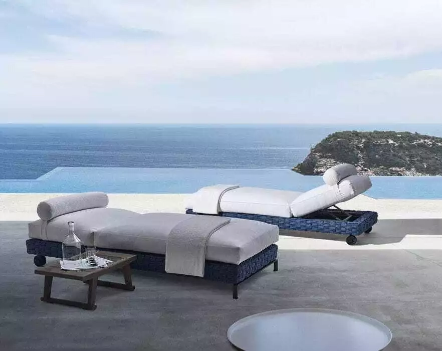 Lit de soleil B&B Italia Ray Outdoor Fabric2