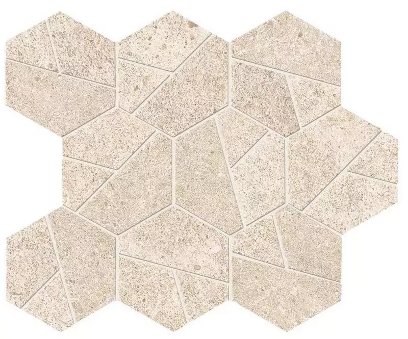 Atlas Concorde Boost Stone Ivory Mosaico Hex    A7CU