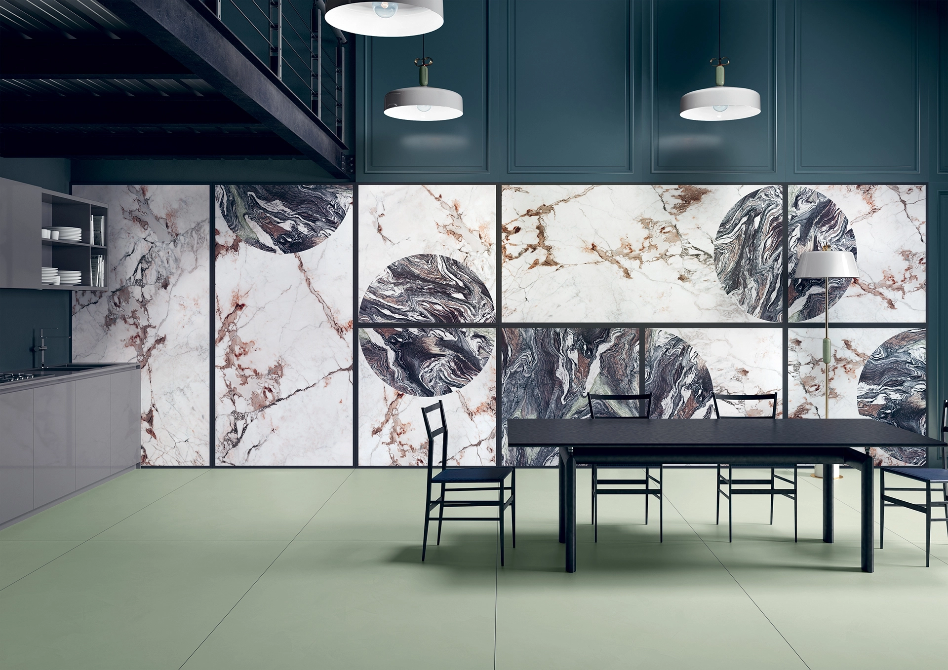 Cedit Policroma Corn Breccia Mat 6Mm 120X120 R  764098