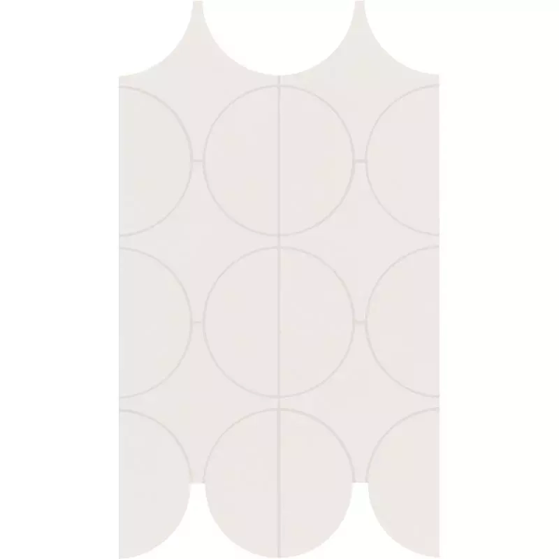 Marazzi Cementum Ash Mosaico Cerchi M9XZ