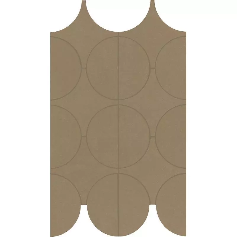 Marazzi Cementum Olive Mosaico Cerchi M9Y5