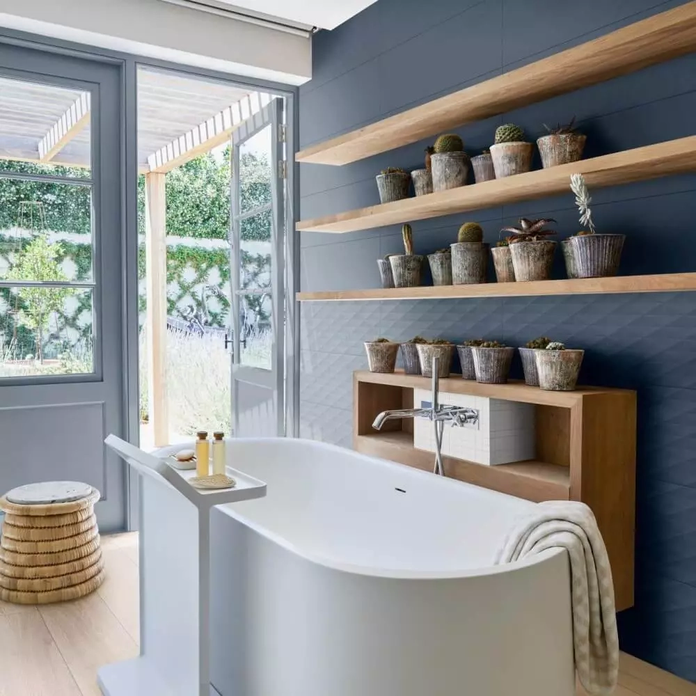 Marazzi Chill Blu Struttura 3D Diamond MA9Z