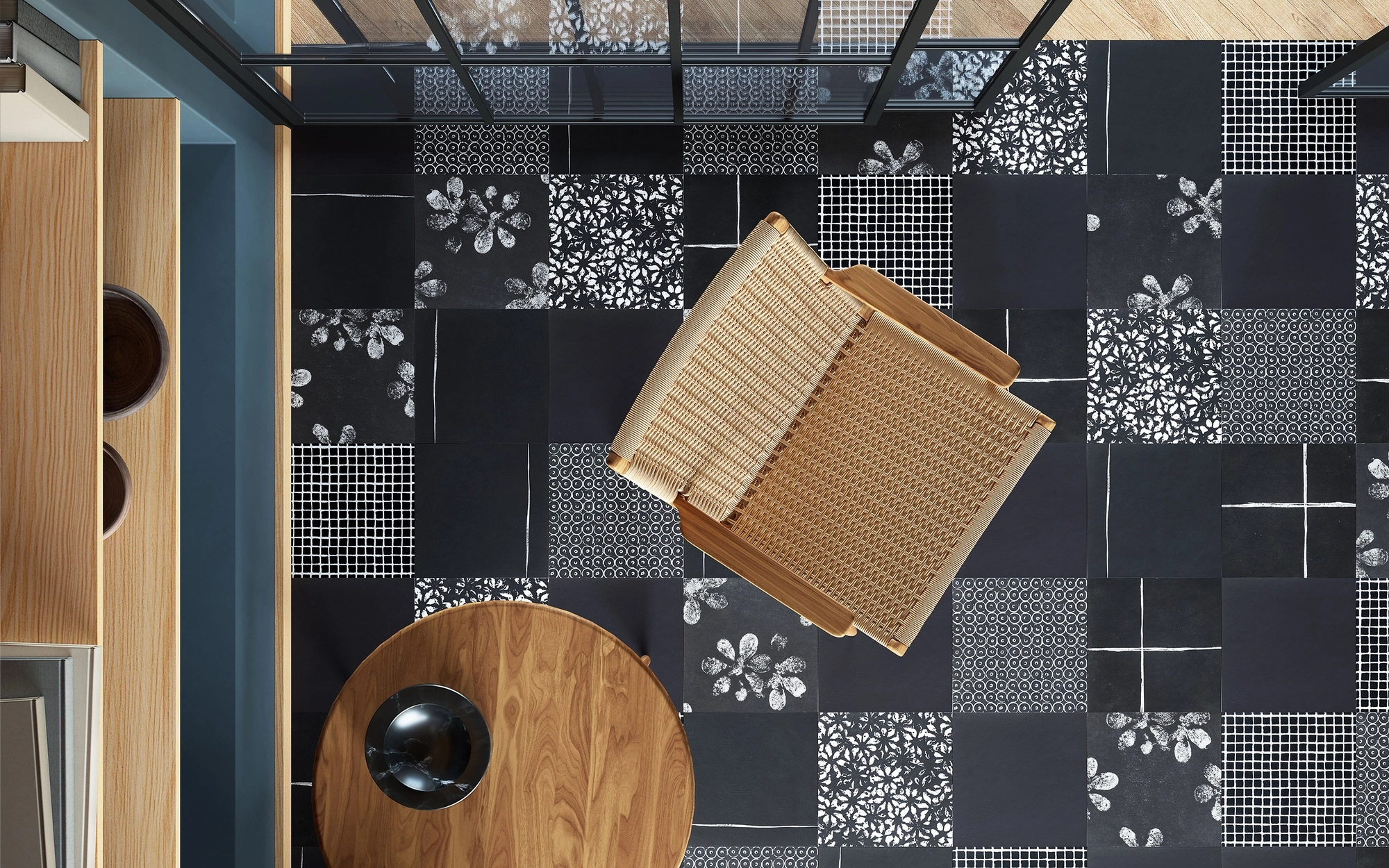 Mutina Chymia Tassello Black 30X30 GAC22