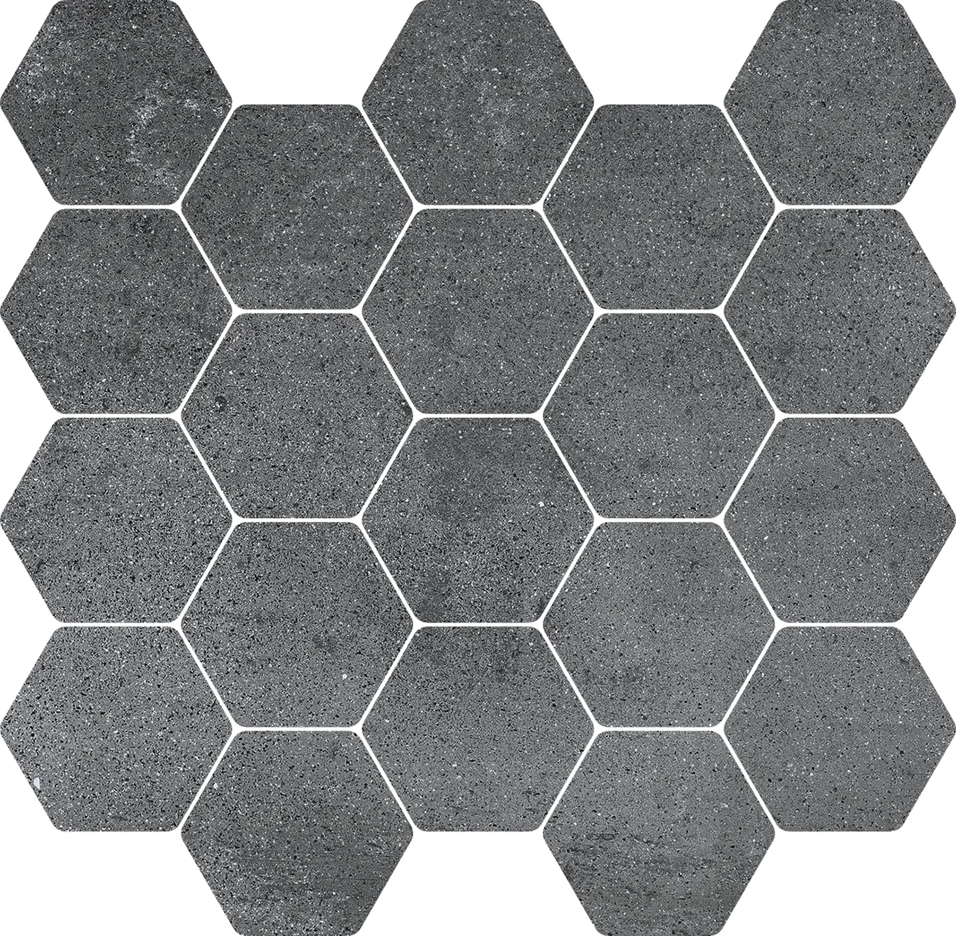 Ragno Clayton Dark Grey Mosaico RARU