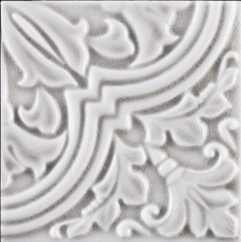 GRAZIA ALGARVE 13X13 ARGENTO CRAQUELE ALGA5