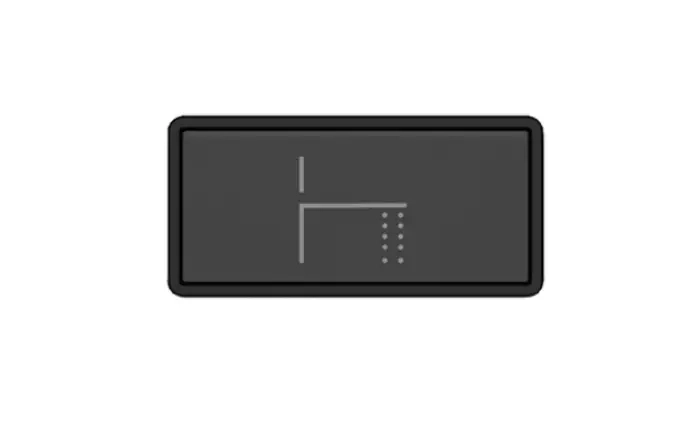 Plaque-bouton Gessi SP02780