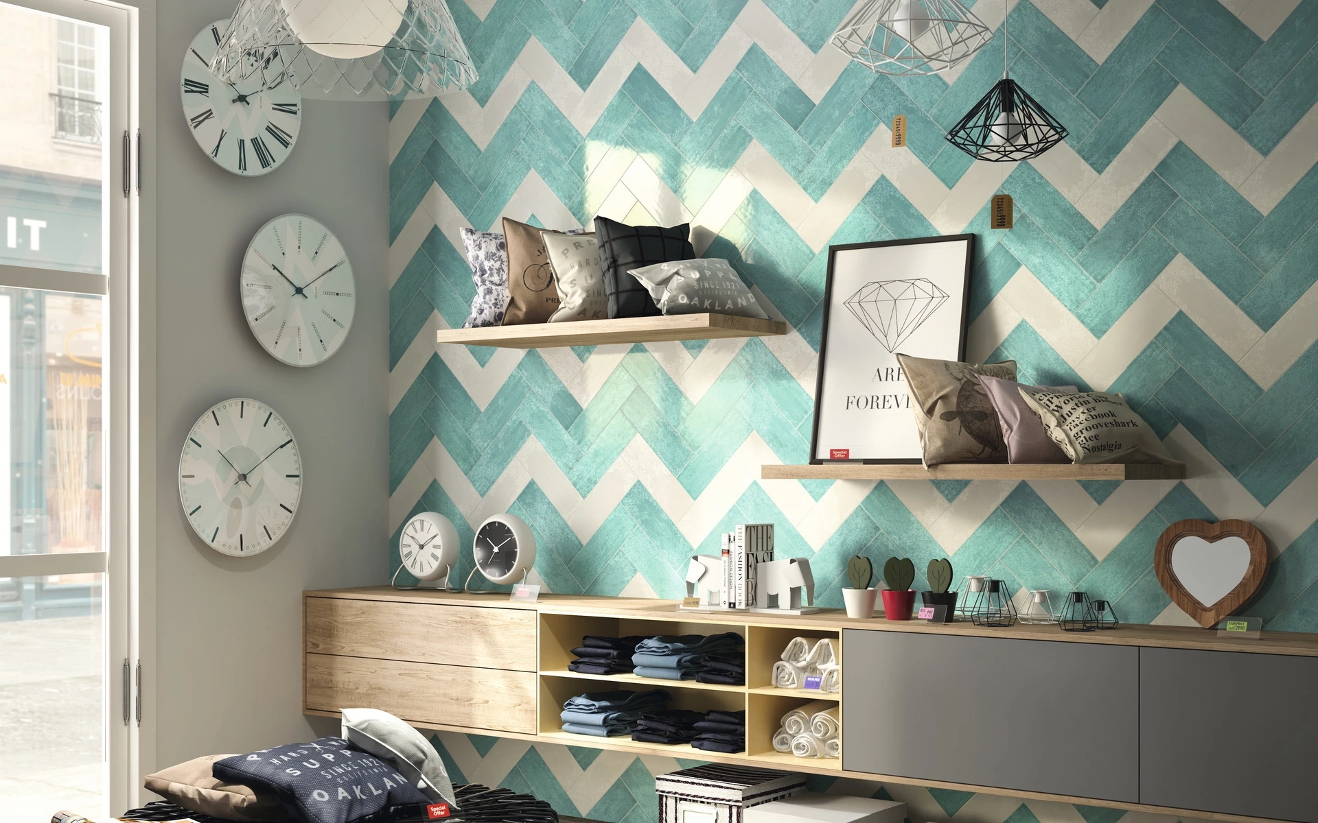 Iris Ceramica 10X30 Maiolica Mare 754985