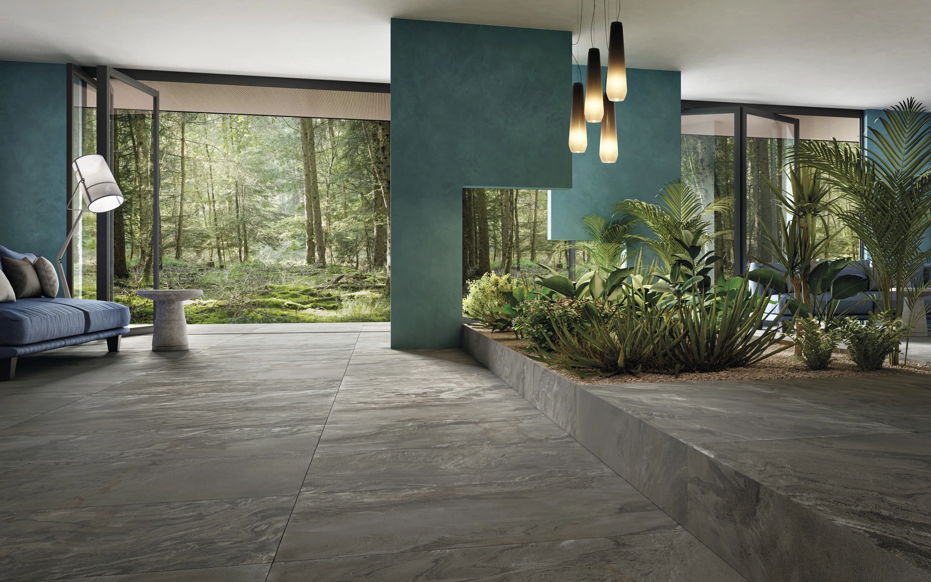 Iris Ceramica 120X60 Liq.St.Black Sq. 892748