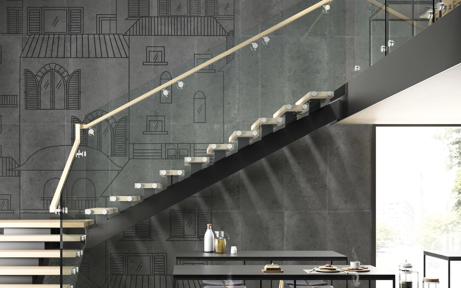 Iris Ceramica 120X60 Whole Stone Grey Sq. 892718