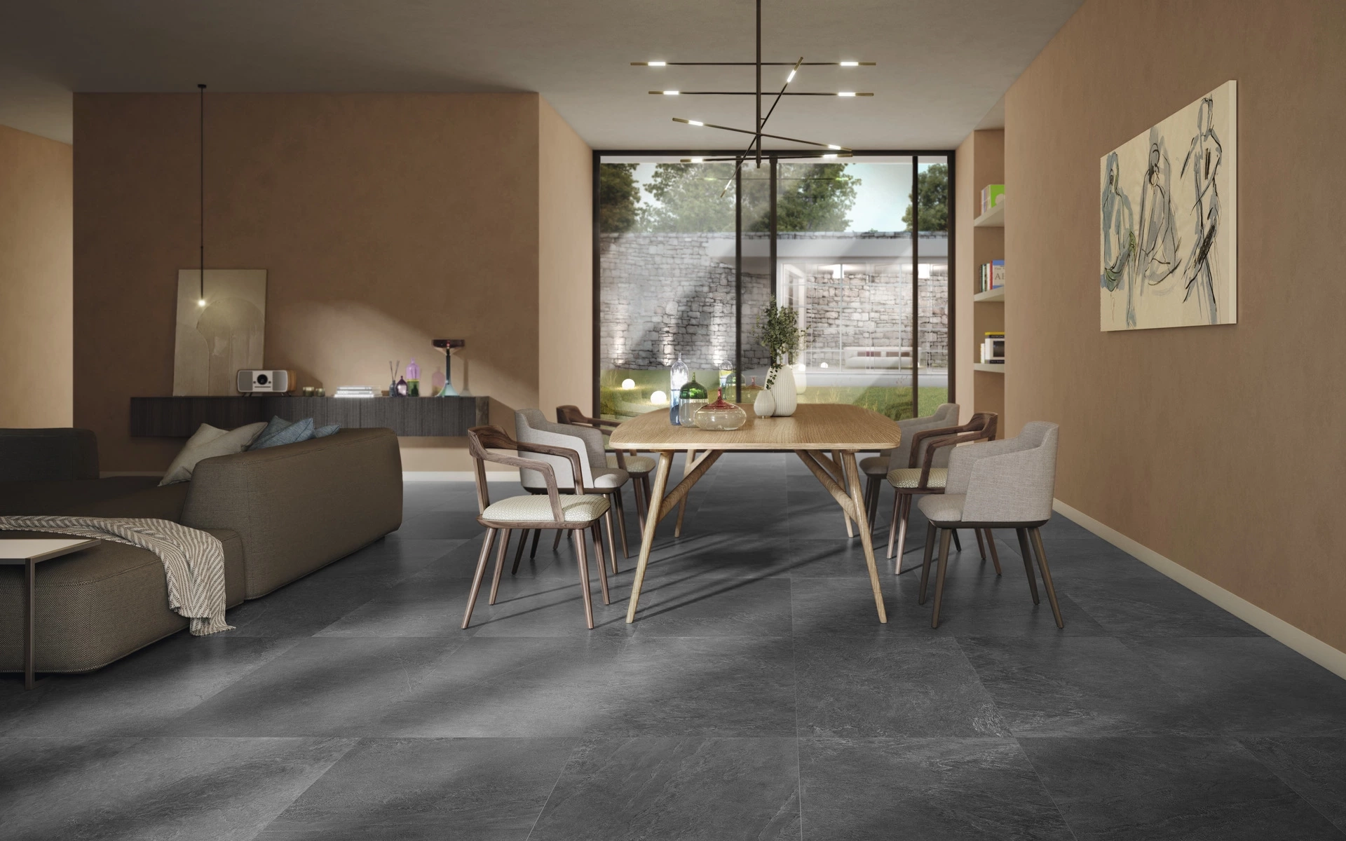 Iris Ceramica 60X30 Bilbao Grey Sq. 863816
