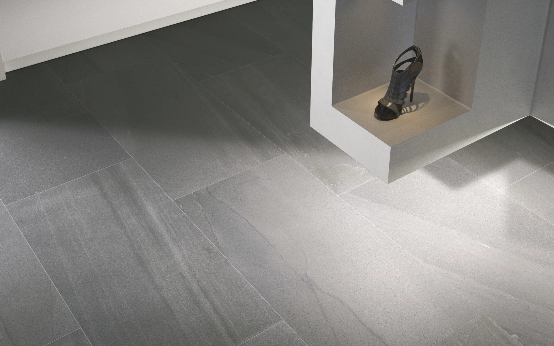 Iris Ceramica 60X60 Basalto Nero Sq. 866223