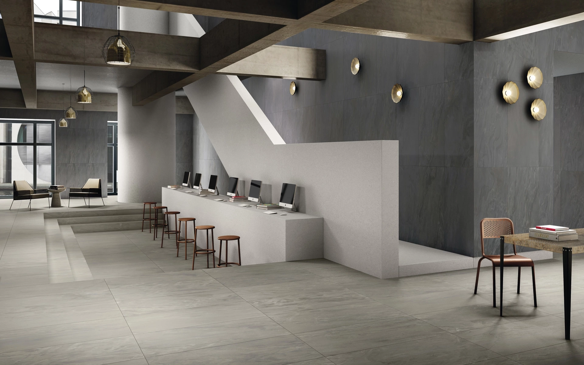 Iris Ceramica 60X60 Liq.St.Black Sq. 866748