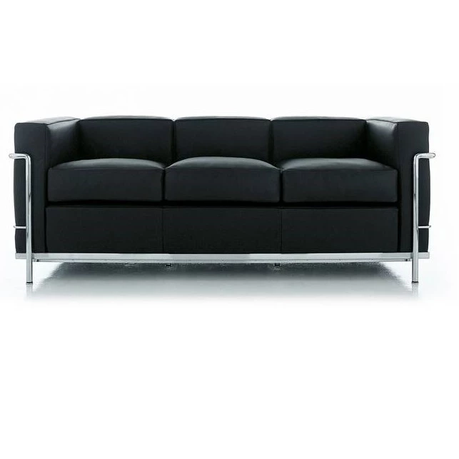 Sofa Cassina Lc2 Fauteuil Grand Confort, Petit Modéle
