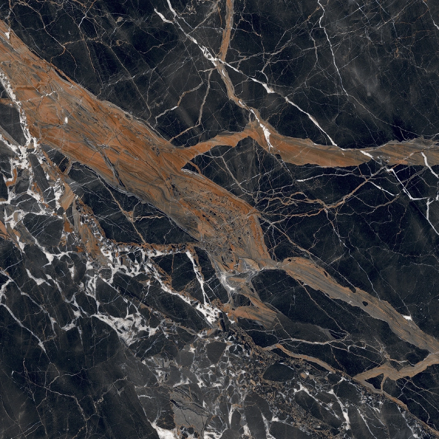 Florim Rex Bijoux Ombre Caravage Glo 6Mm 120X120 R 765761