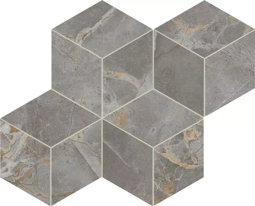 Atlas Concorde Marvel Fior Di Bosco Mosaico Esagono Silk   AF8P