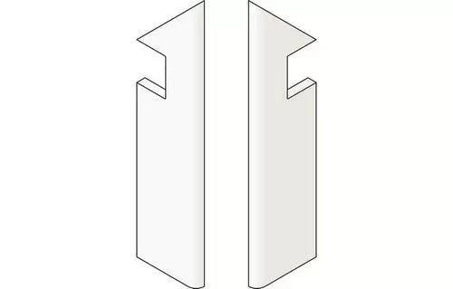 Atlas Concorde Marvel Grey Cloud Battiscopa Sag. Dx Matt  AGGM