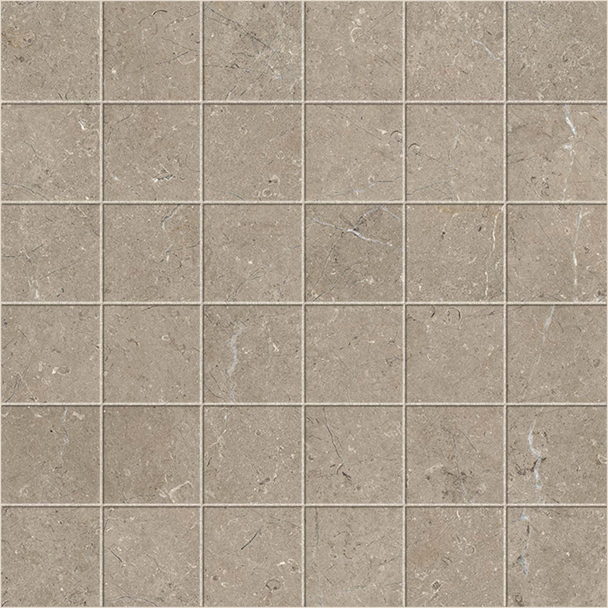 Marazzi Limestone Taupe Mosaico 5X5 Rt M8HR