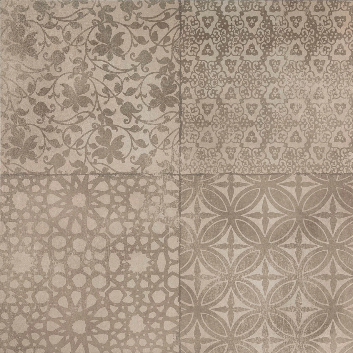 Marazzi Powder Decoro Liberty Caldo M002