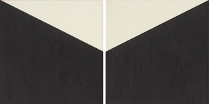 Mutina Puzzle Comb Edge Coal 25X25 BOZED54