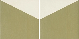 Mutina Puzzle Comb Edge Olive 25X25 BOZED57