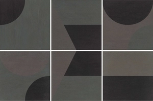 Mutina Puzzle Comb Graphic Skye 25X25 BOZCM33