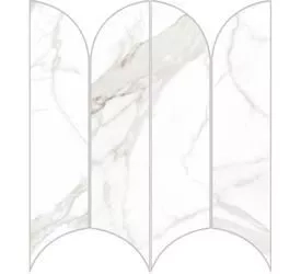 Ragno Incanto Calacatta Nobile Glossy Mosaico Ventaglio  R9CE