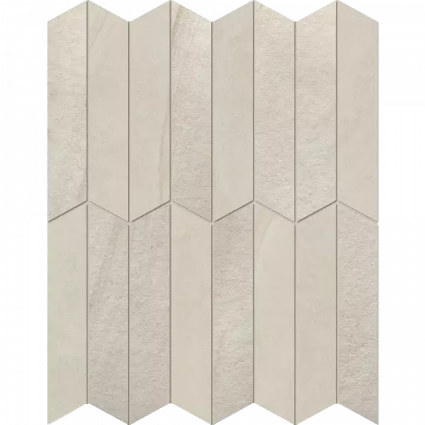 Refin Sublime Grey Plisse' Mosaico Mix R OU17