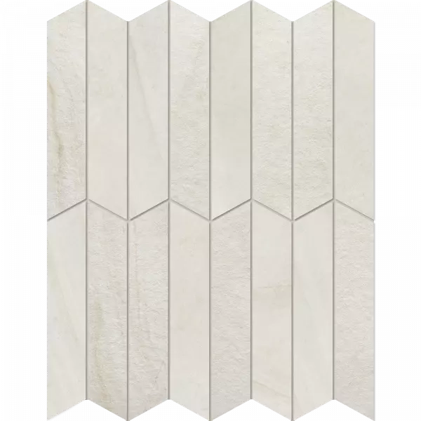 Refin Sublime Ivory Plisse' Mosaico Mix R OU15