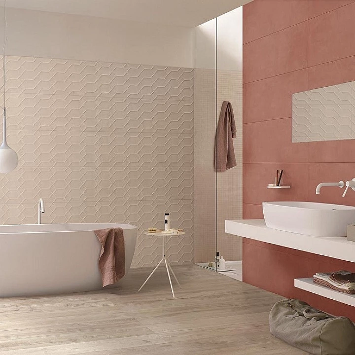 Ragno Resina Avorio Struttura 3D Wall R79K