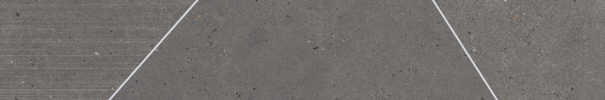 Italgraniti Silver Gr.Dark List.Mix Argento 120X20  SI05EAMA