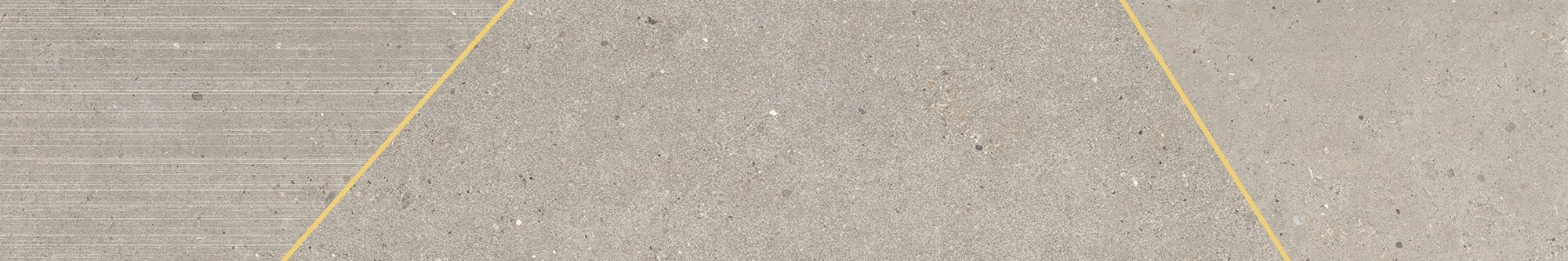 Italgraniti Silver Gr.Taupe List.Mix Bronzo 120X20 SI04EAMB