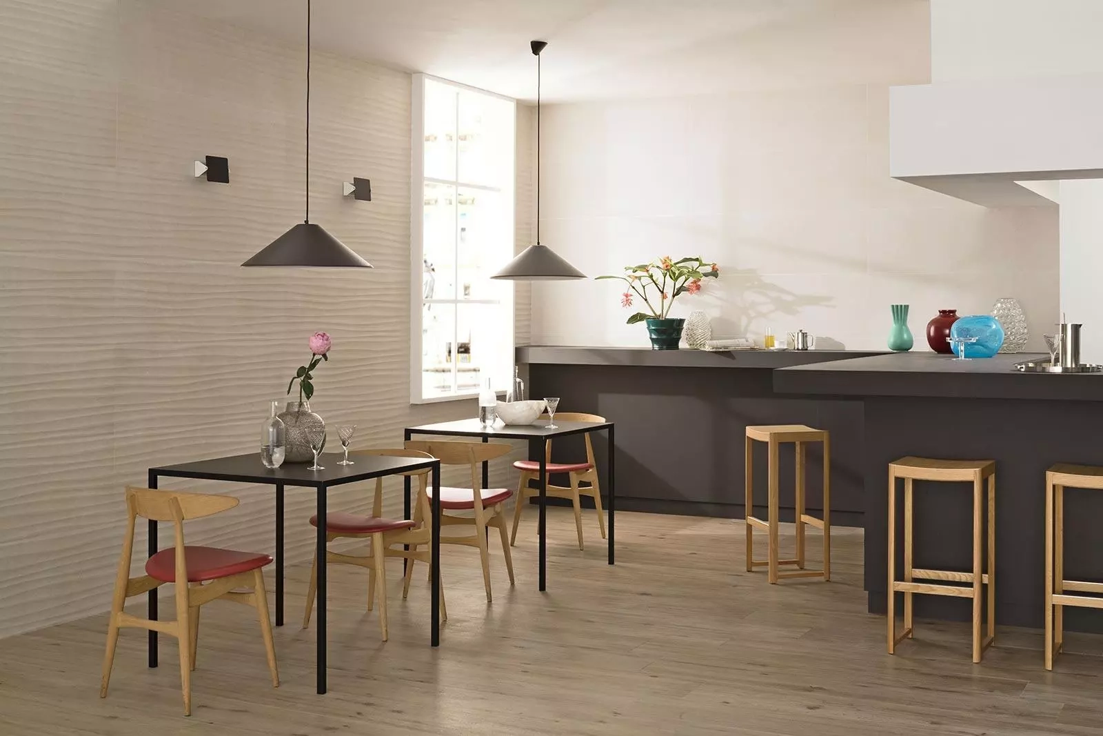 Marazzi 400X1.2 Stone_Art Taupe Str Woodcut M01A