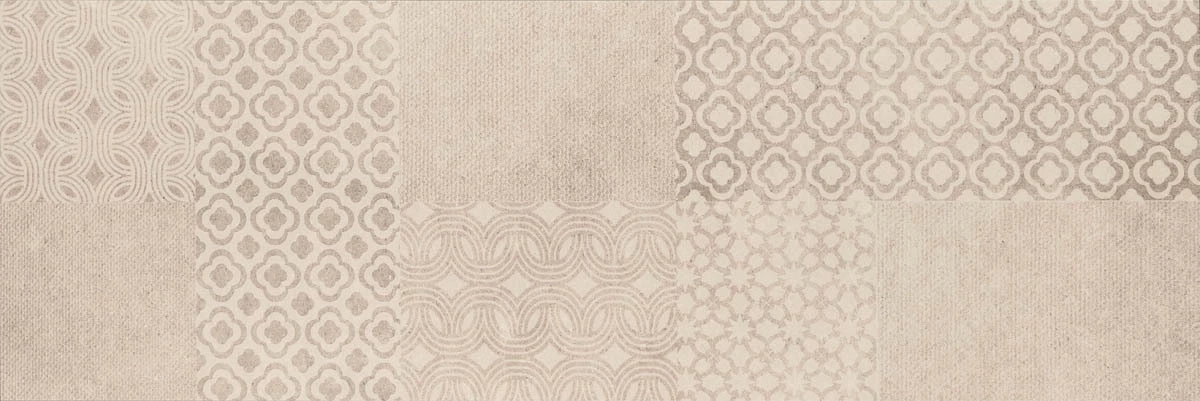 Marazzi Stone_Art Dec Pattern Ivory M04S