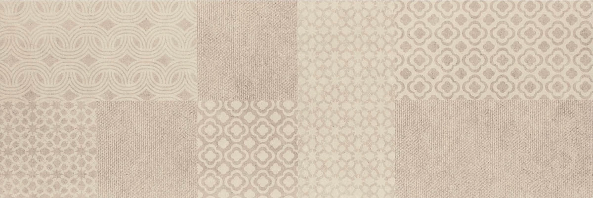 Marazzi Stone_Art Dec Pattern Ivory M04S