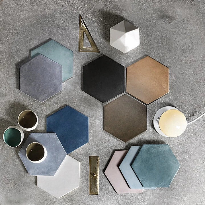 Tonalite Esagona Celeste EXA16CE