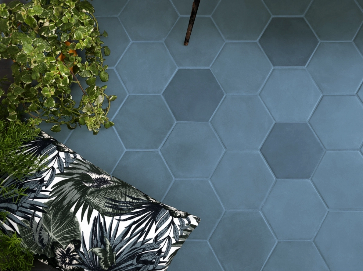 Tonalite Esagona Celeste EXA16CE