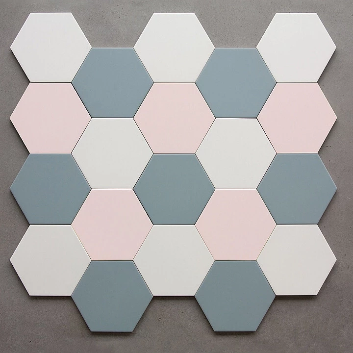 Tonalite Hexagon Lingotti Navy Blue HEXLIN.NB