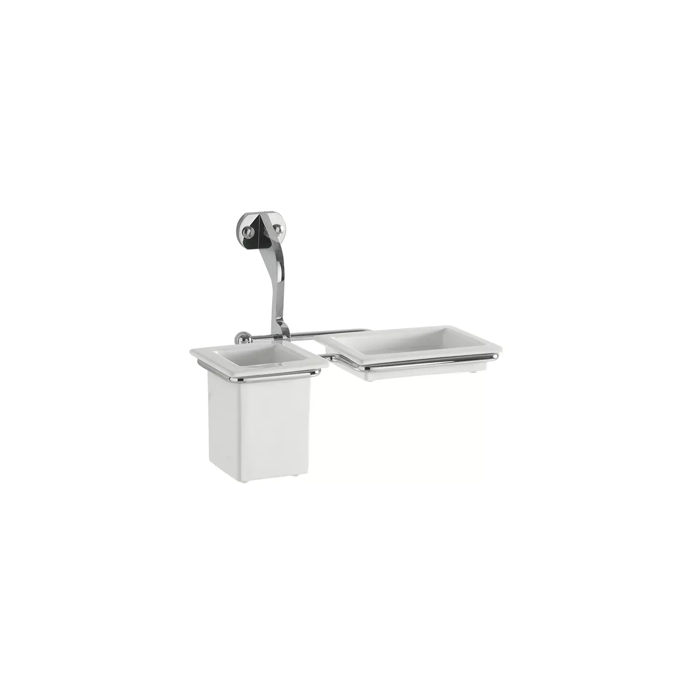 Porte-savon et gobelet Kerasan 7411