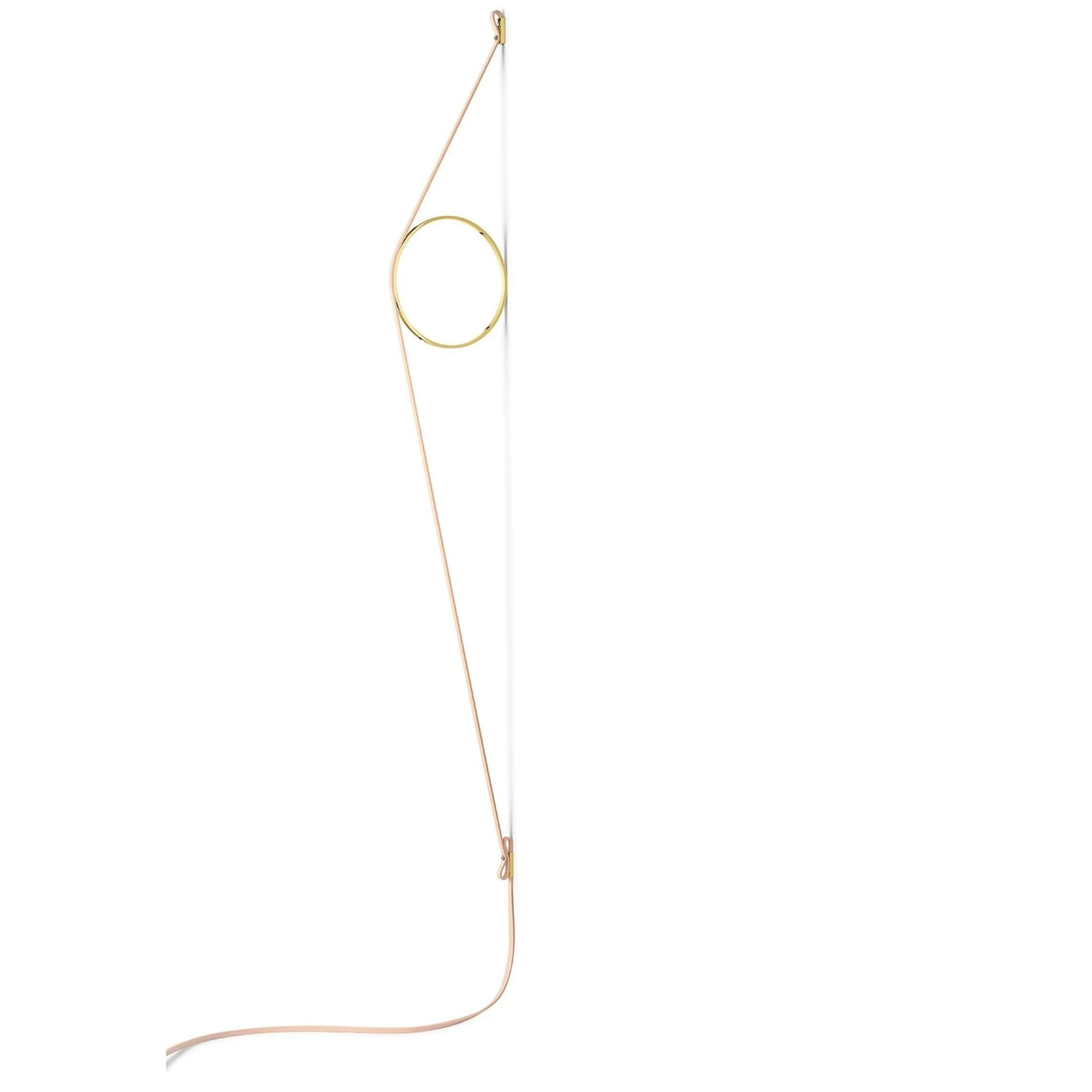 Lampada da parete e soffitto FLOS F9514044 Wirering Pink