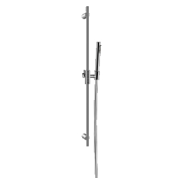 Sliding rail with antilimestone handshower, 1,50 m flexible hose Gessi 70345