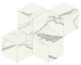 Marca Corona Scult. Statuario Vena Argento Tess. Rombo Ref. J564