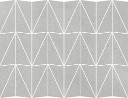 Marazzi Slow Cold Cromo Mosaico Triangolo Rt MPEZ