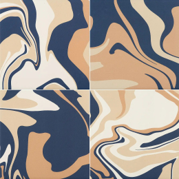 Quintessenza Fluid Blue Cappuccino 18.6x18.6 FLU111M