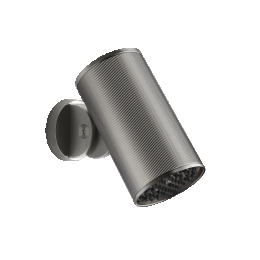 Wall-mounted adjustable showerhead RIGATO. Rain function Gessi 57277