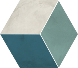 Marca Corona Terra.Art Rombo Oceano/Cielo Esagona I412